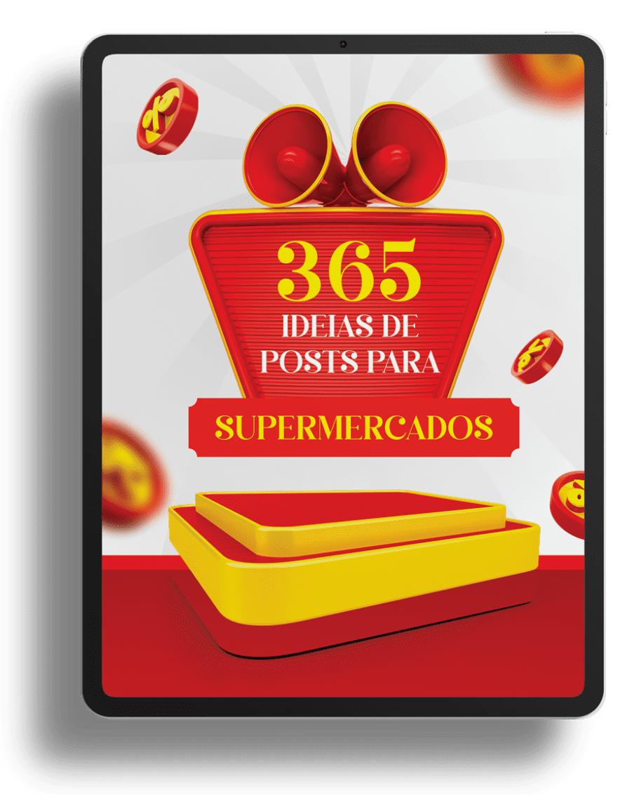 365 ideias de posts para Supermercados - No Digital