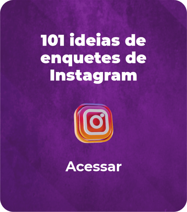 101 ideias de enquetes de Instagram para você usar no seu perfil