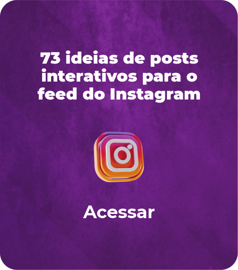 73 ideias de posts interativos para o feed do Instagram