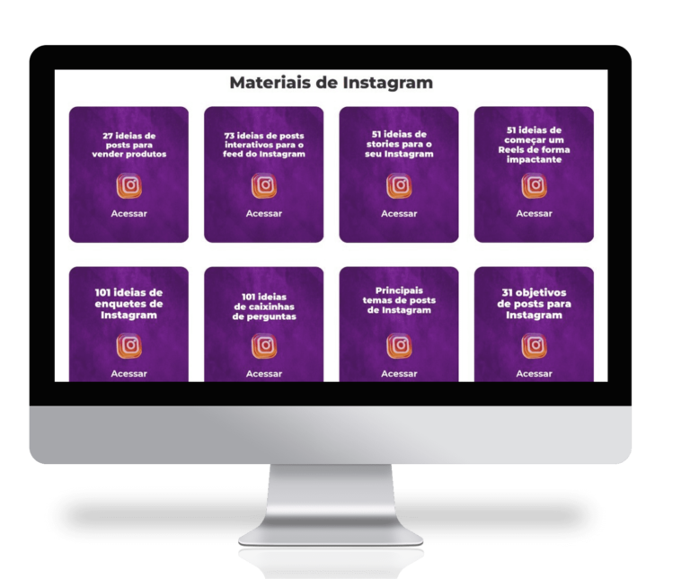 Clube do Marketing conteúdo Instagram