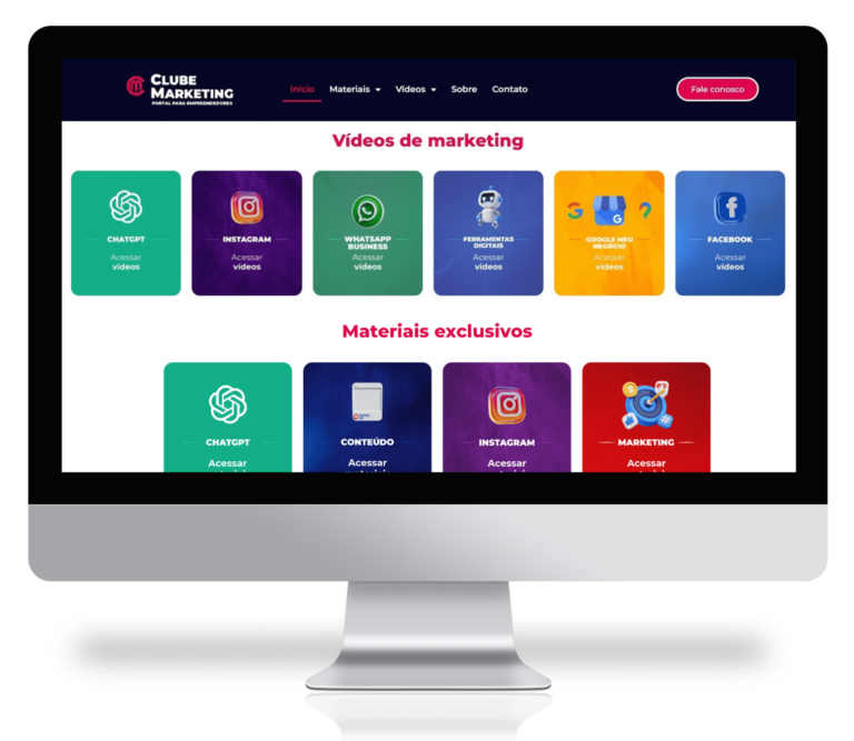 Dentro do Clube do Marketing Capa