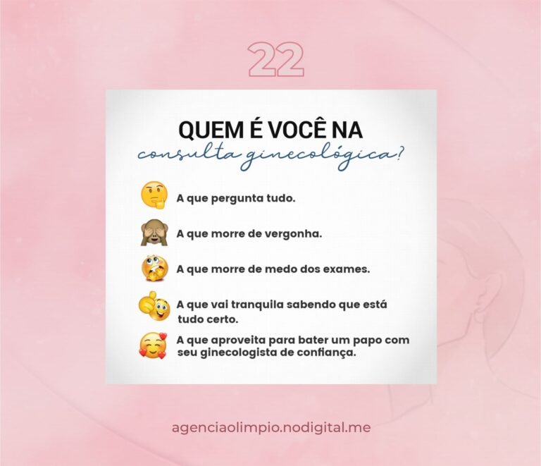 Ideias de posts intrativos para Ginecologistas e Obstetras parte interna