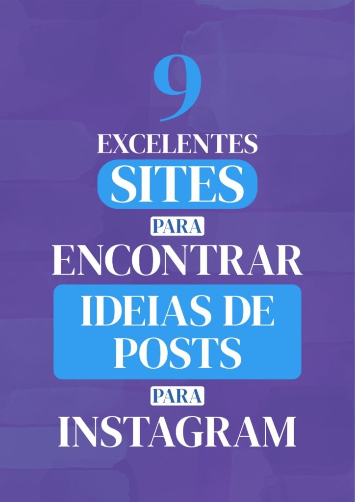 E-book 9 sites para encontrar ideias de conteúdo