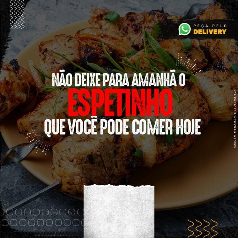 Posts para Instagram de Espeteria