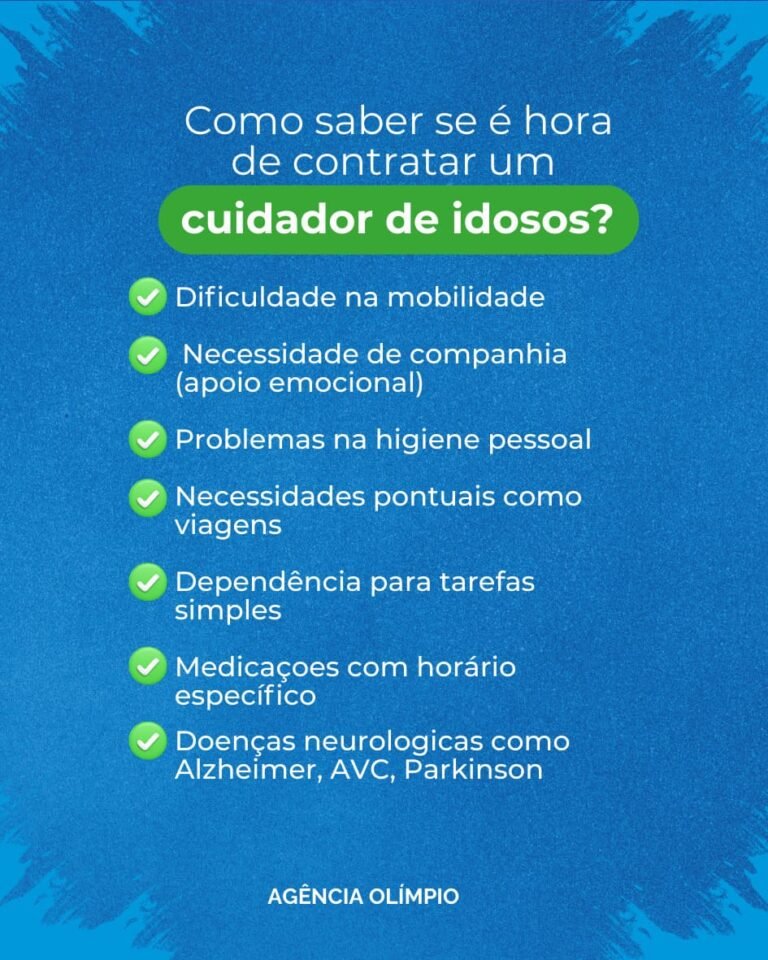 Posts para cuidador de idosos