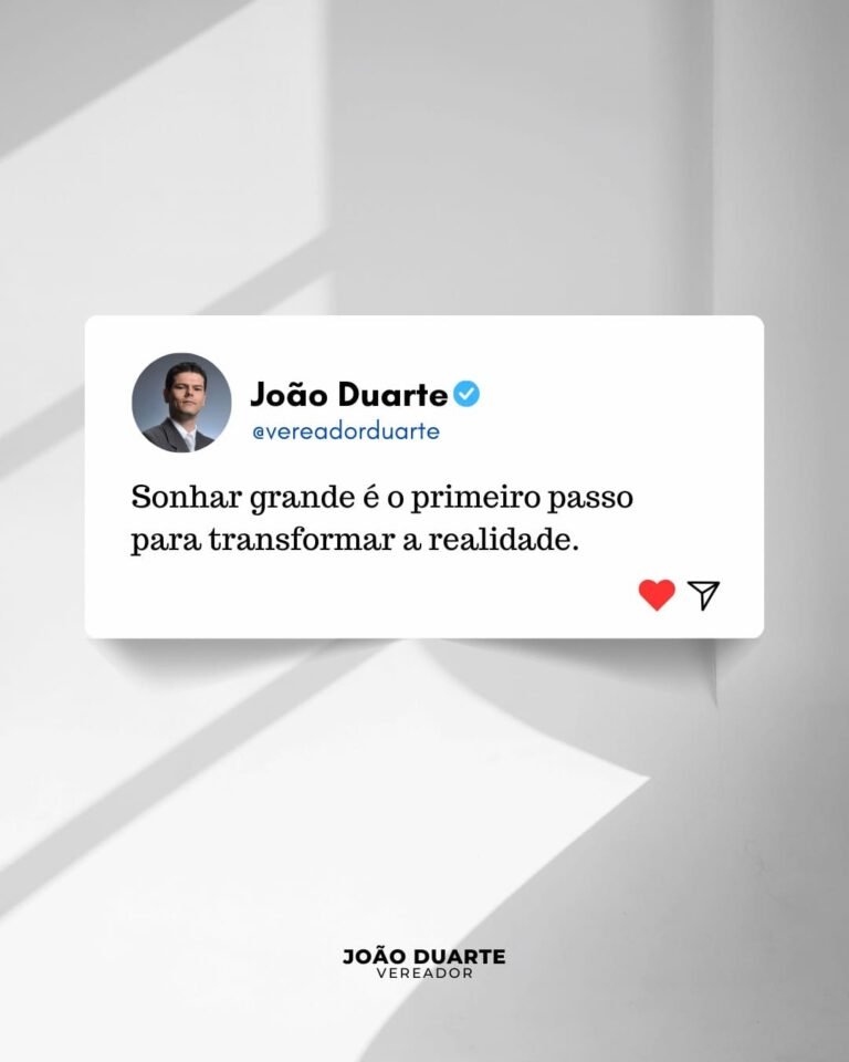 Post editável para Vereador frase