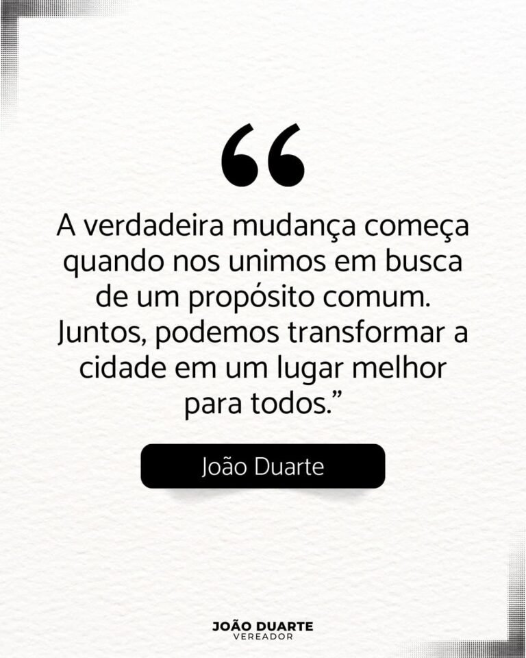 Post editável para frase de Vereador