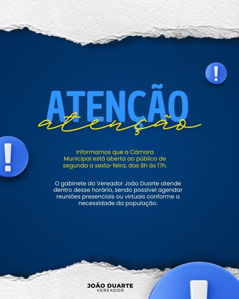 Post de informe para Vereador