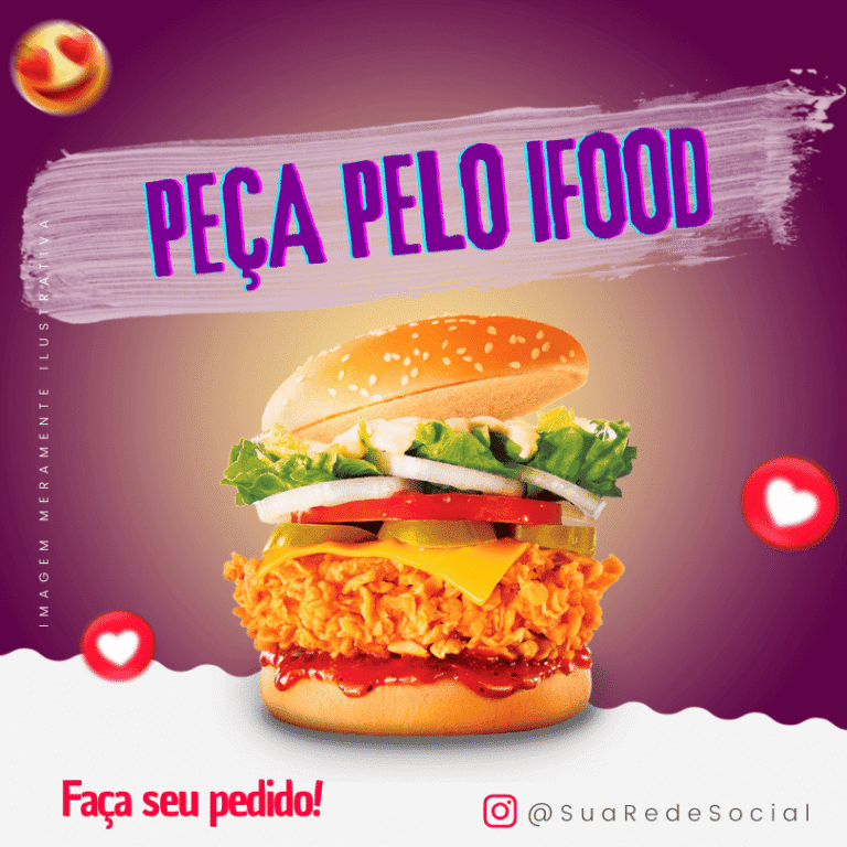 Pack Canva de Posts Editáveis para Hamburgueria (26)