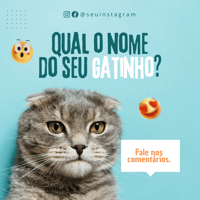 Pack Canva de posts prontos editáveis para Pet Shop (19)