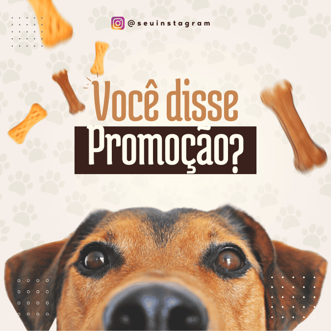 Pack Canva de posts prontos editáveis para Pet Shop (21)