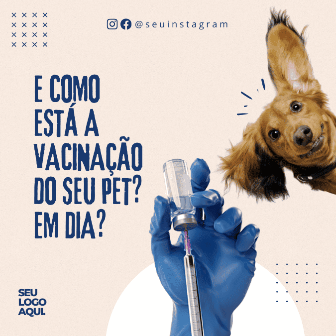 Pack Canva de posts prontos editáveis para Pet Shop (22)
