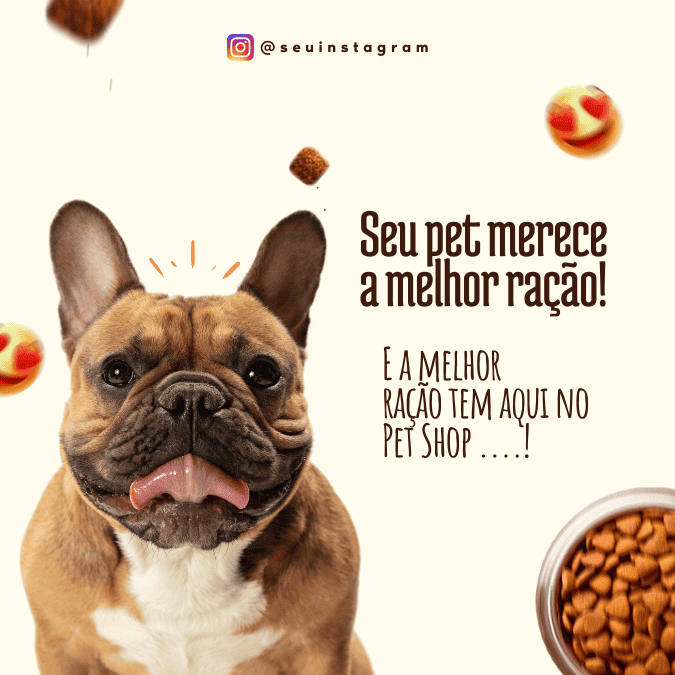 Pack Canva de posts prontos editáveis para Pet Shop (25)