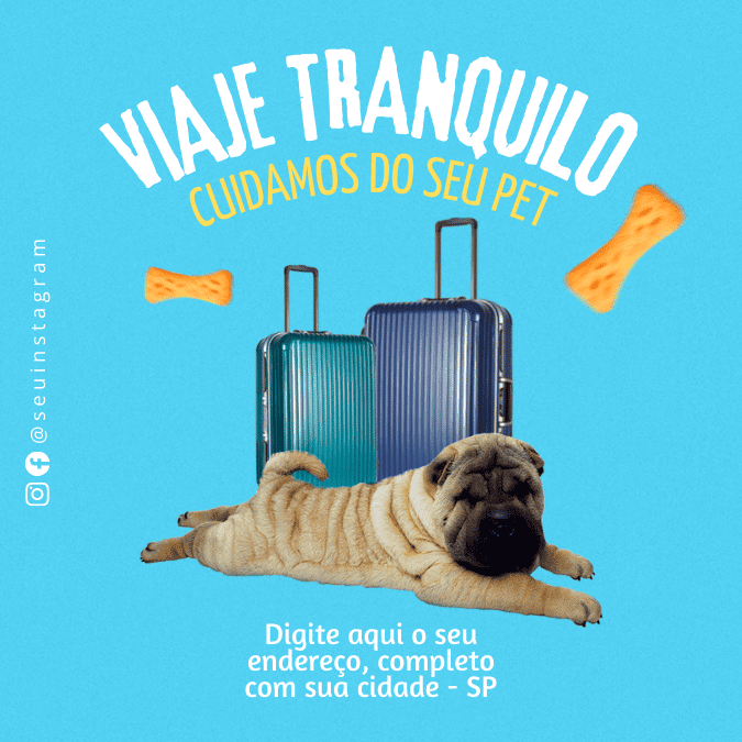 Pack Canva de posts prontos editáveis para Pet Shop (3)