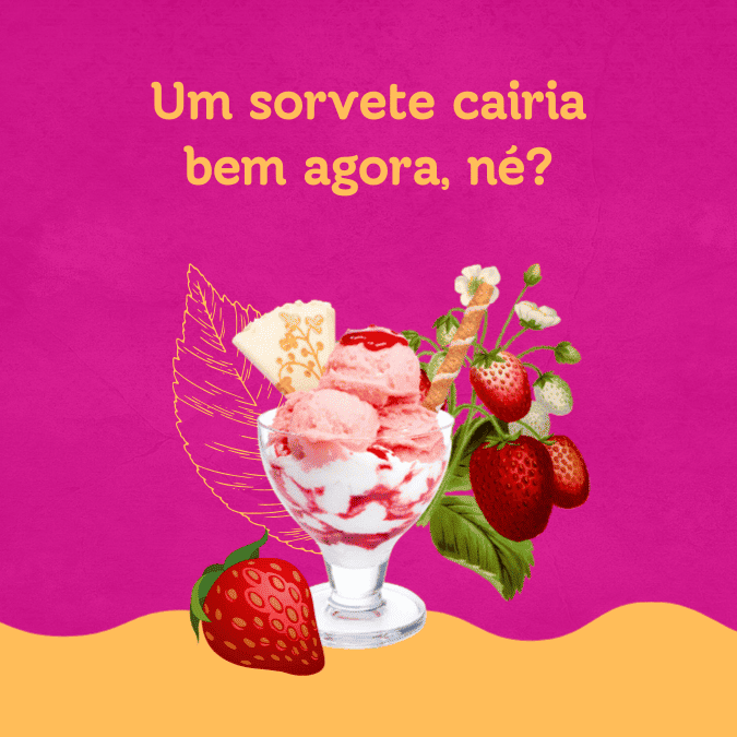 Pack Canva de posts prontos editáveis para Sorveterias (12)