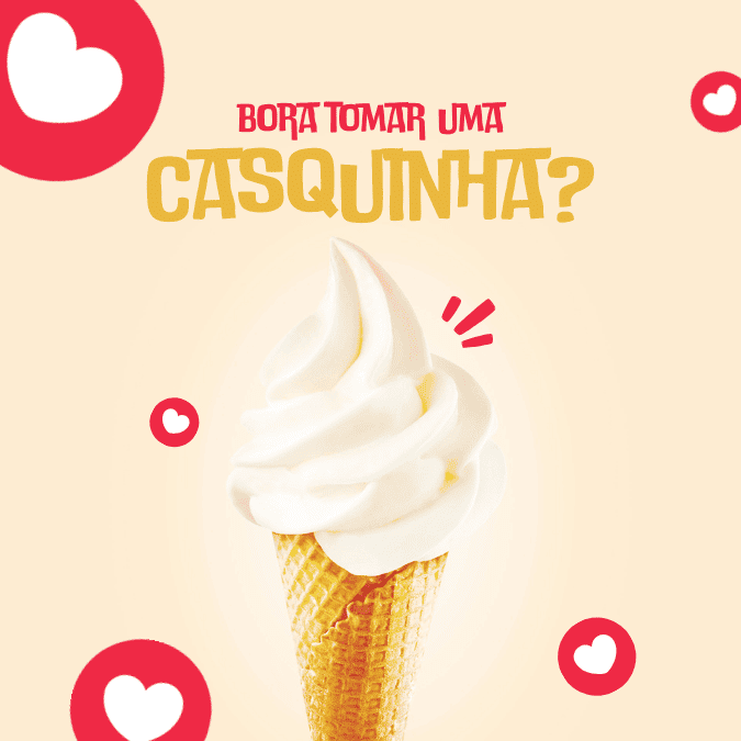 Pack Canva de posts prontos editáveis para Sorveterias (14)
