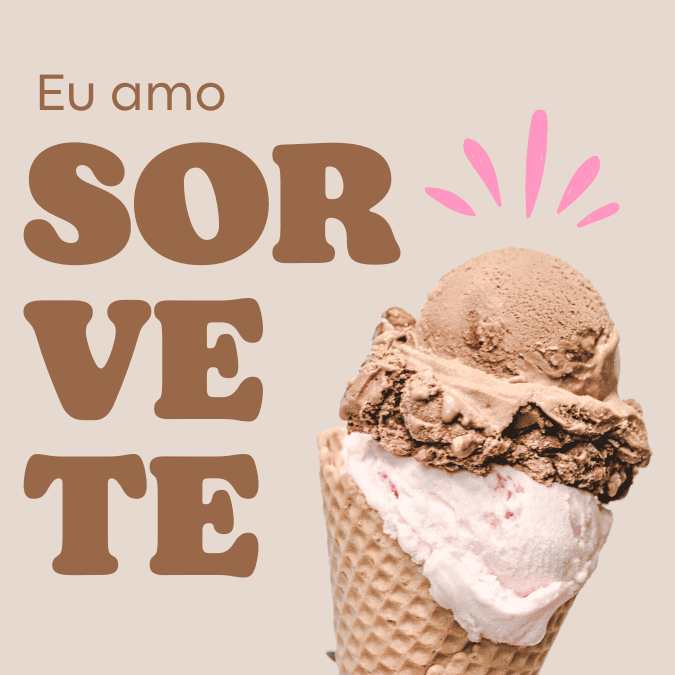 Pack Canva de posts prontos editáveis para Sorveterias (29)