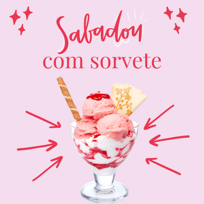 Pack Canva de posts prontos editáveis para Sorveterias (30)