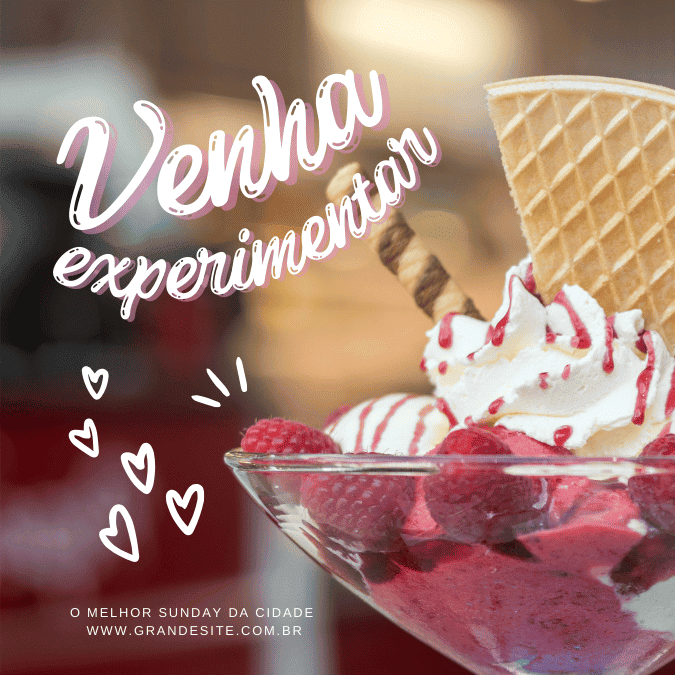 Pack Canva de posts prontos editáveis para Sorveterias (33)