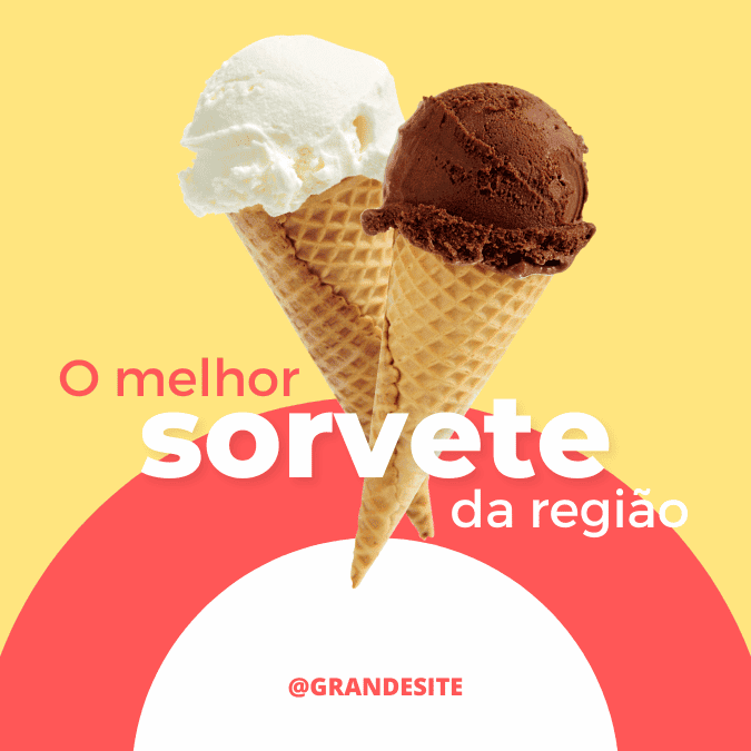 Pack Canva de posts prontos editáveis para Sorveterias (35)