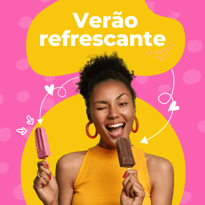 Pack Canva de posts prontos editáveis para Sorveterias (44)