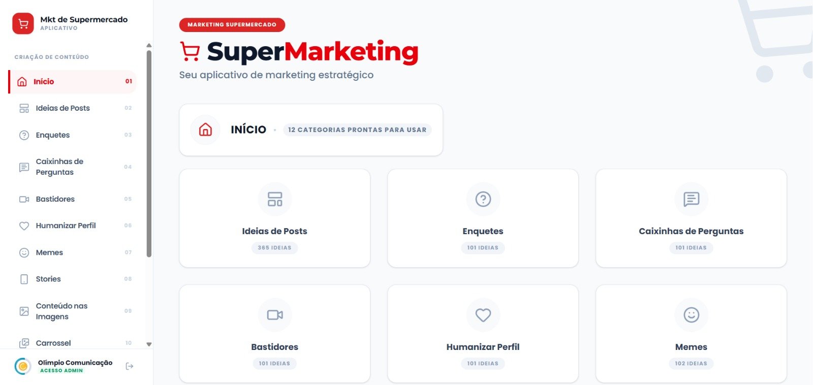 Super Marketing - Posts para Supermercados