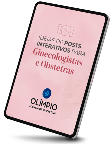 CAPA 101 IDEIAS DE POSTS INTERATIVOS PARA GINECOLOGISTAS E OBSTETRAS